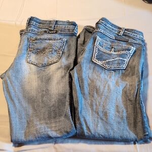 2 PAIR Cowgirl Tuff 30x 31&33